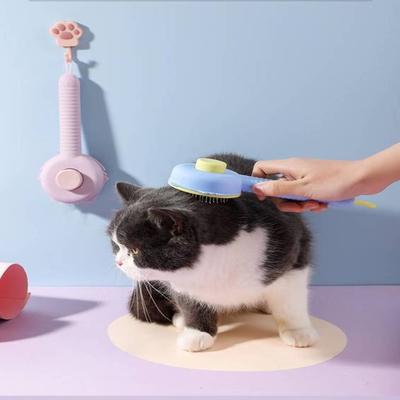 Pet Grooming Needle Brush Magic Massage Comb Hair Remover Pets General Supplies with Pet Cute Design For Cat Dog Cleaning Care