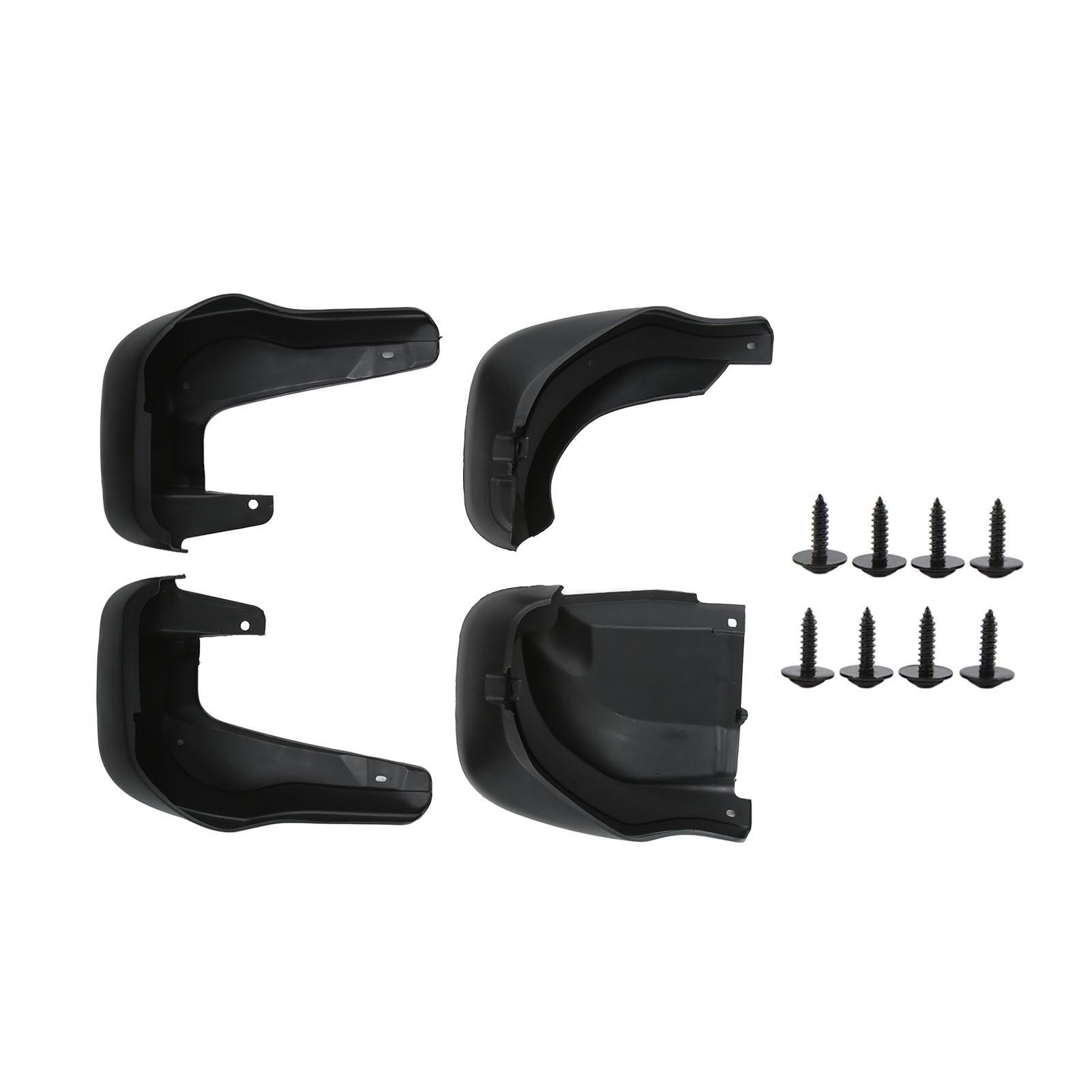 

4Pcs set Car Mudguards Front Rear Splash Guards Mud Flaps Black Replacement for CRV 20122016