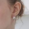 Still Instant Heart Greenery - Earring 02