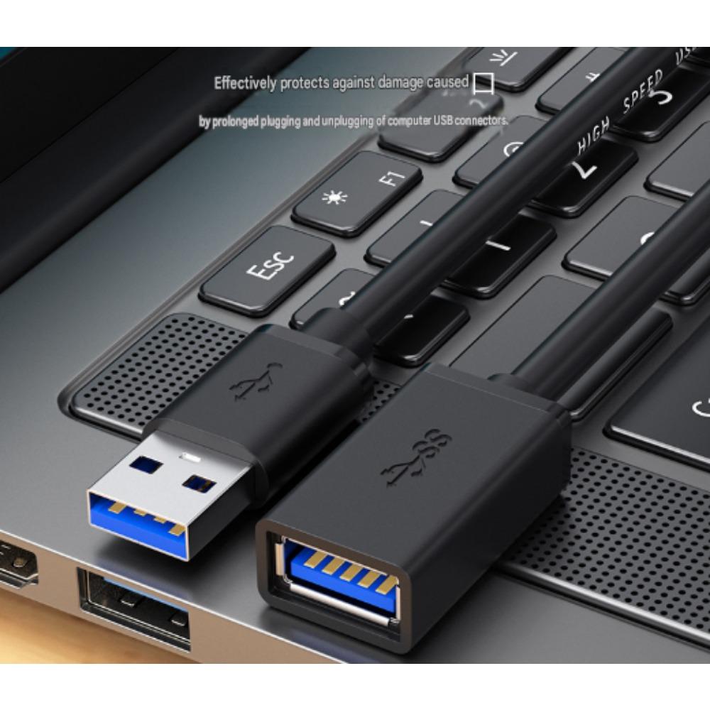 USB 3.0 Male To Female Extension Cable, High Speed 5Gbps USB Extender Cord for Flash Drive, Hard Drive, Keyboard, Mouse