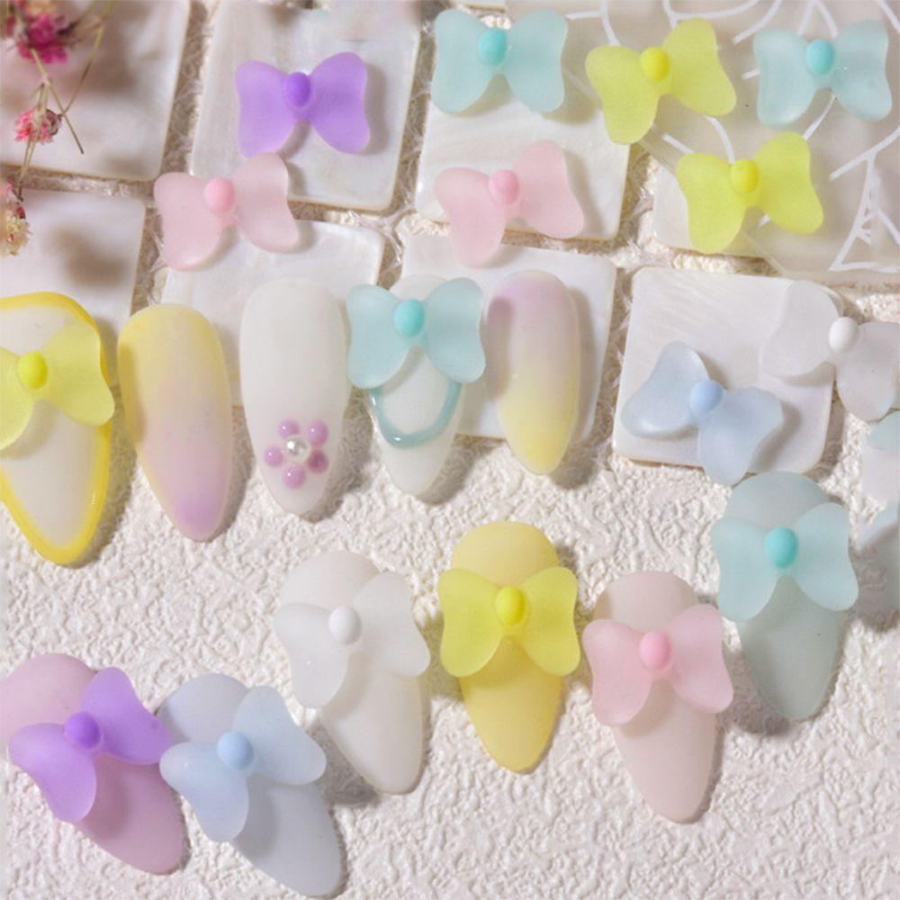 

Manicure Accessories Bowknot Nail Art Jewelry Nail Art Ornament DIY Nail Art Decoration озеро синього кольору