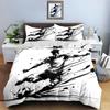 Soccer player and ball. Bedding sets Duvet cover sets Duvet covers Pillowcases(1 * Duvet Cover 2 * Pillowcases, without duvet insert)