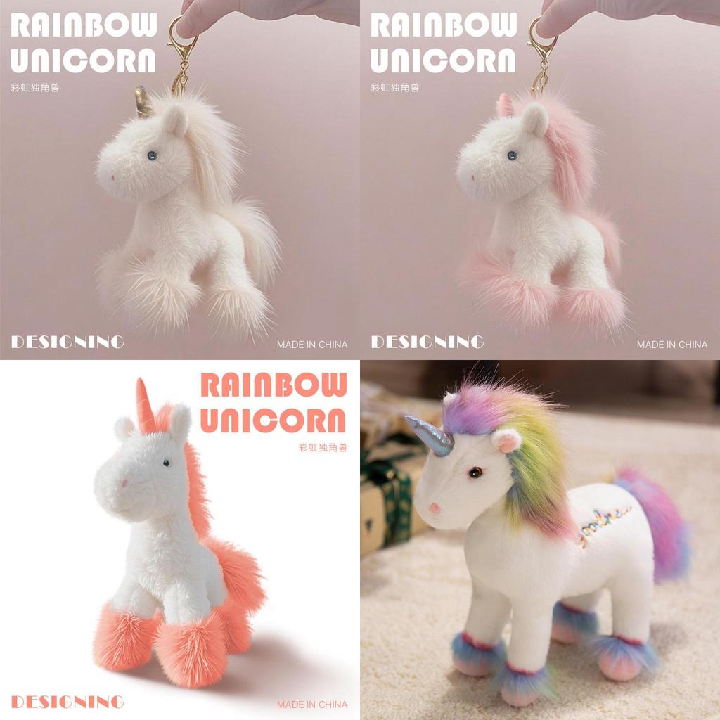 Unicorn Plush Toy With Pp Cotton Filled For Kids Bedtime Comfort And Gift