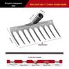Manganese Steel Five-Tooth Weeding & Planting Rake - Multifunctional Soil Loosening Tool