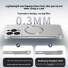 Frameless Magnetic Phone Case For iPhone 17 Air 16 15 14 13 12 Pro Max Plus For Magsafe Solid Color Hard PC Back Cover