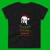 Merry Christmas Michael Myers Funny Womens T Shirt Mens Tops Tees Unisex