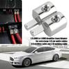 2Pcs Heavy Duty Tool Less 0GA to 4GA Vehicle Stereo Wire Terminals Adapters for Hassle Less Speaker System Installation