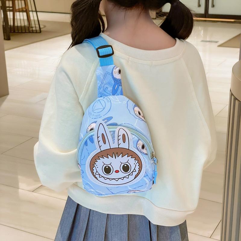 Lightweight And Fun Animated Character Chest Bag For Boys And Girls Perfect For Use Everyday