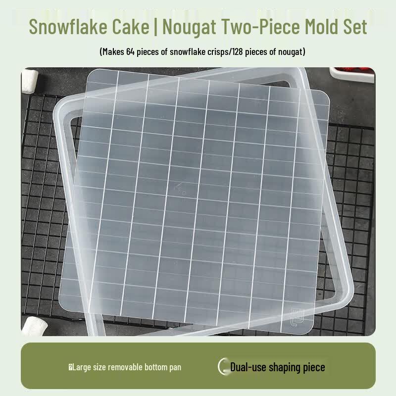 Non-stick Snowflake Crisp Mold Pan