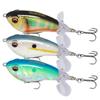 3PCS Realistic Shad Swimbaits for Largemouth Bass, 3D Eyes and Lifelike Coloring