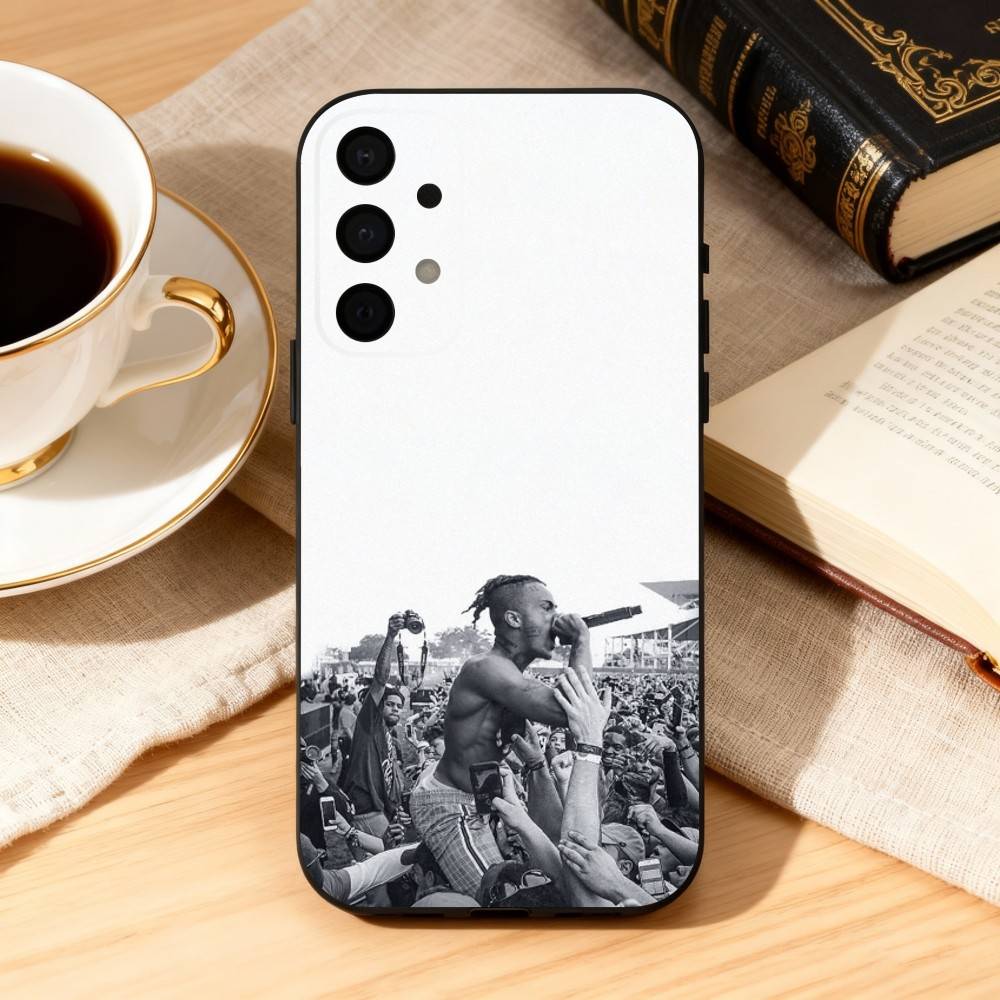 

X-XXXTentacionS Rapper Phone Case For Samsung Galaxy A73,A72,A71,A70,A53,A52,A51,Soft Silicone Black Cover Samsung a22 5g