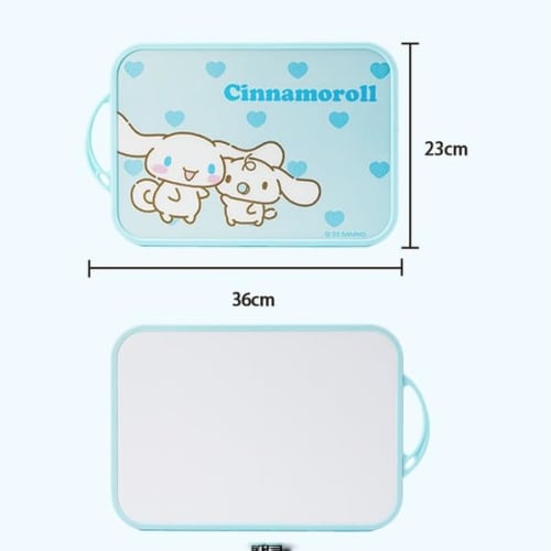 Cute Animal Cutting Board Featuring Kuromi, My Melody, Cinnamoroll, and Hello Kitty. Ideal for Camping, This Lightweight, Heat-resistant, Multi-functi