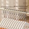 Thickened Non-Slip Traceless Sweater Hanger: Dual-Use Anti-Bump Plastic Clothes Support for Drying
