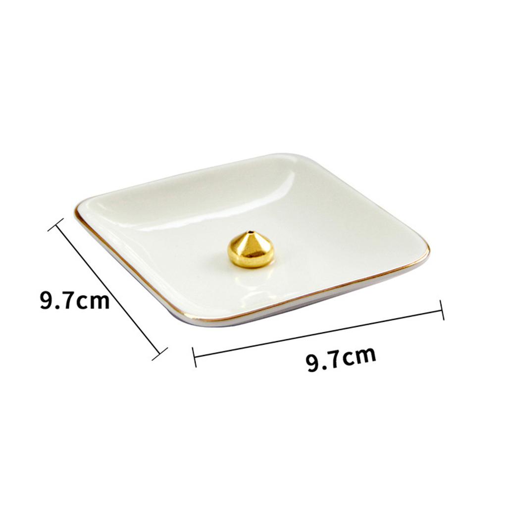 Flower Stick Incense Burner and Cone Incense Holder Cone Coil Incense Burner with Detachable for Home Office Yoga Meditation