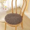 1pcs/set Round Lambswool Seat Cushion for Office Chair Home Decor All Season Thick Pad Soft Desk Chair Mat Long Sitting Comfort