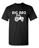 Big Tractor Bro Sarcastic Humor Graphic Super Soft Ring Spun Funny T Shirt