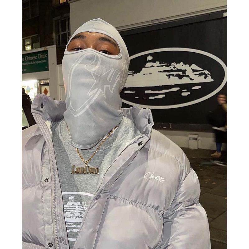 Corteiz Vibe Stand Collar Hip Hop Embroidered Jacket - Men's Trendy Thick Outerwear