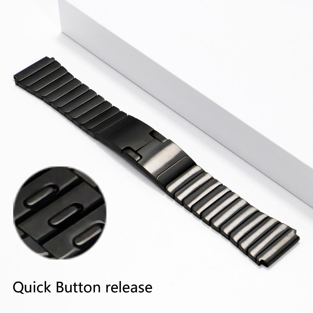 22mm Link Strap for Huawei Watch GT6 46mm/GT5/4/3/2/6Pro 46mm Stainless Steel Band for Huawei Watch GT3 SE GT2Pro GT2e GSPro GS4