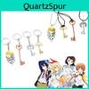 Collier avec pendentif empreinte digitale Nisekoi avec design de personnage de dessin animé pour les fans d'anime