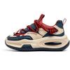 22 autumn and winter thick-soled heightening dad shoes trendy leather surface casual air cushion sports shoes