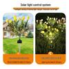Solar Gardenia Flower Outdoor Garden Lights