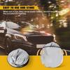 Wuyaoyao Car Windshield Sun Shade, 74.8"×35.4" Foldable Sunshade for Car Windshield, Front Window Sun Blocker for Heat & UV Ray Protection, Sun