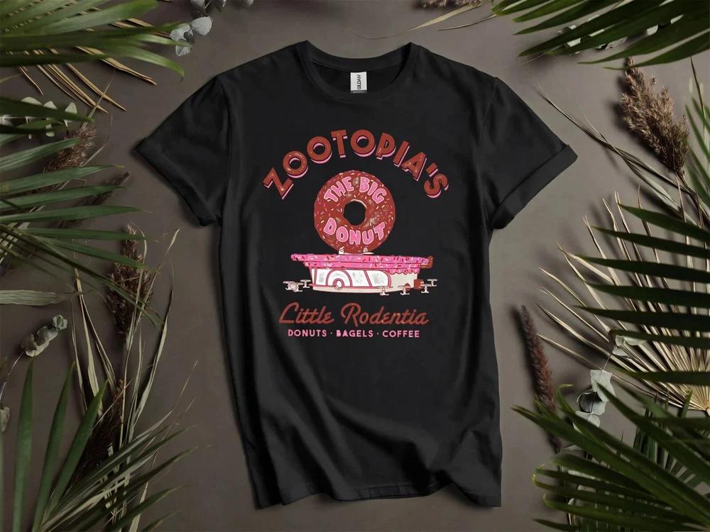 Zootopia The Big Donut Coffe Tshirt S