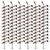 Metal Wall Hanging Wine Holder for 12 Wine Bottles 3/6 Pack Wine Bottle Racks Space-saving for Bar Cellars Kitchen Dining Room