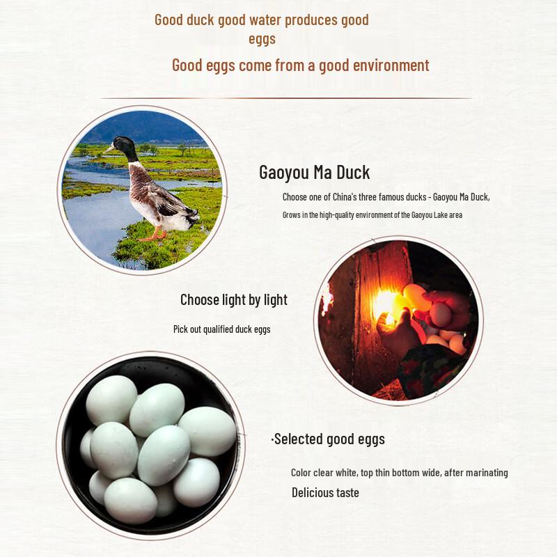 Qin You Cooked Gaoyou Salted Duck Eggs