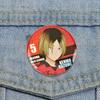 Vendita Calda Anime Giapponese Haikyuu Spille in Latta Zaino Spilla Divertente Distintivi Shoyo Hinata Timeskip Sakusa Atsumu Regalo Periferico