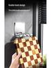 Wall-Mounted Cutting Board Holder with Heavy-Duty Load Bearing, No-Hook Installation