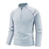 T-shirt Athlétique à Manches Longues à Séchage Rapide pour Hommes pour la Course à Pied et l'Entraînement