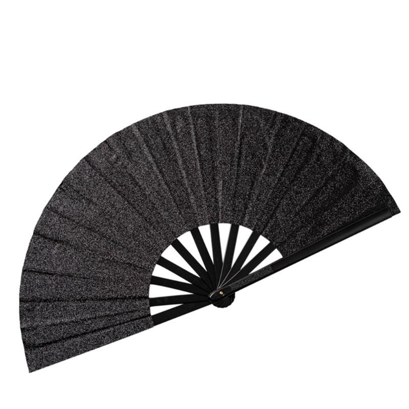 Large Folding Hand Fan Clacks Handheld Fan for Concerts Parties Festivals or Home Decorations