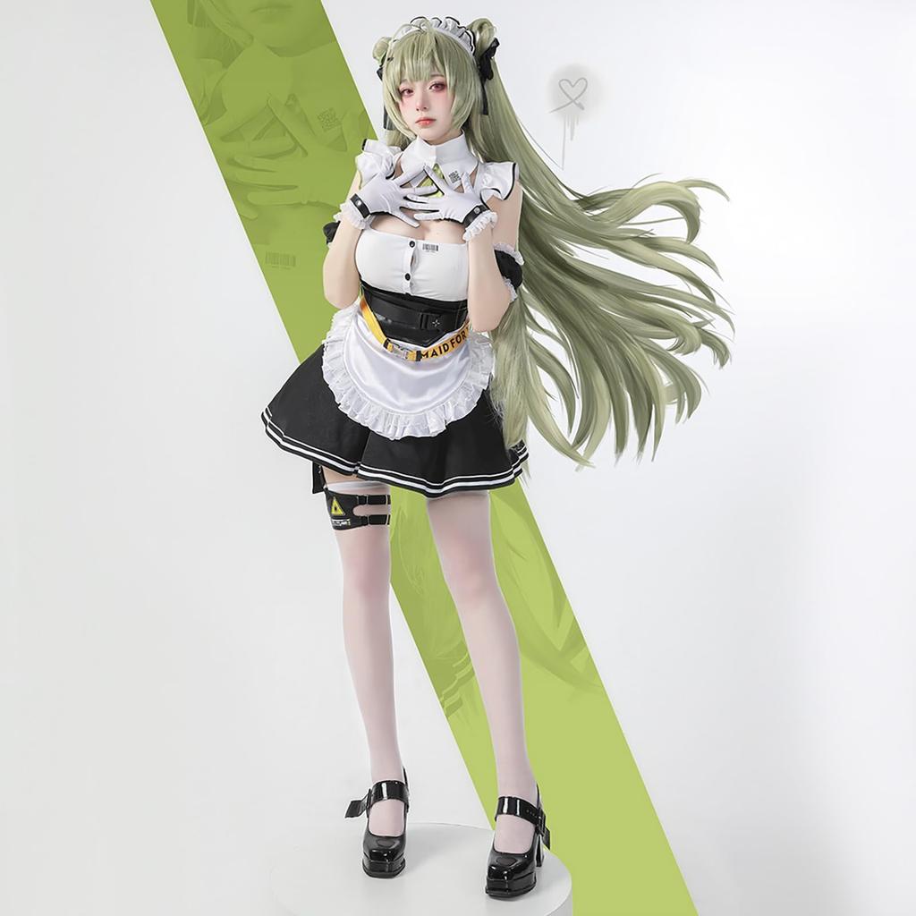 [Milky Time] NIKKE Soda Cosplay Halloween Maid Game Victory Goddess