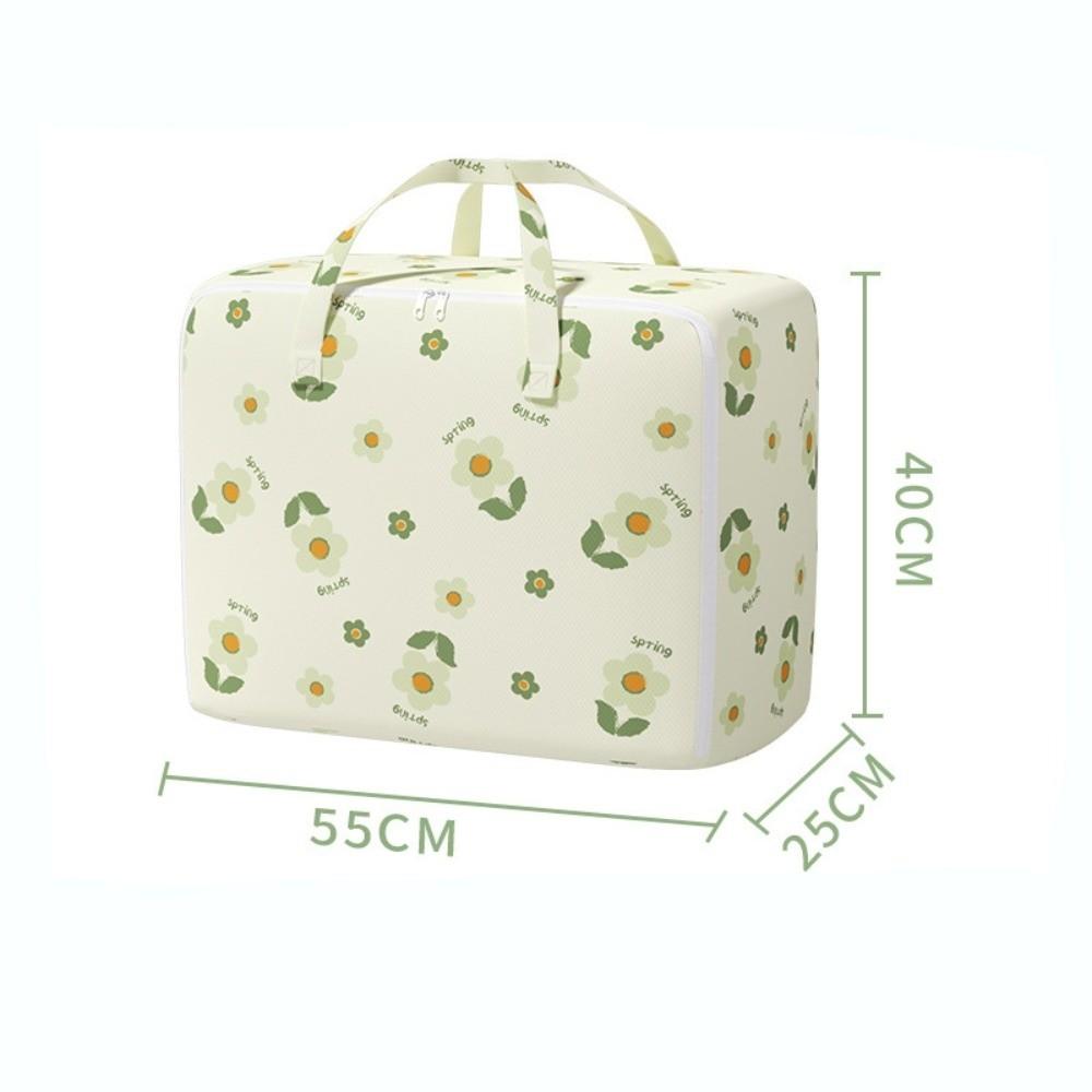 High Quality Print Quilt Storage Bag Non-Woven Large-capacity Moving Bag Foldable Portable Clothing Finishing Pouch Household
