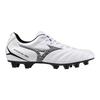 Mizuno Monarcida NEO 3 SELECT Soccer Club 3E Cleats, Football, Wide, Lightweight, White/black, 25.5 Cm,