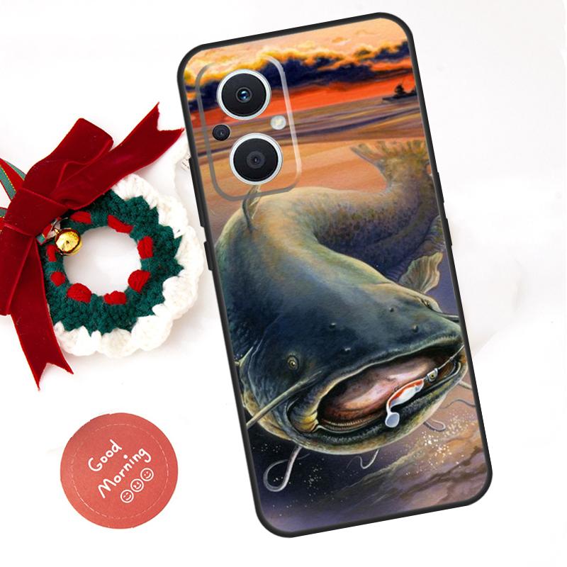 Art Fishing Lure Funda For OPPO Reno 8 Lite 10 11 12 13 14 Pro 11F 12F 13F 14F OPPO Find X8 X5 X6 X9 Pro Case
