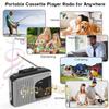 1PACK cassette player Walkman with speaker, stereo, radio FM direct to MP3 to TF card ezcap234