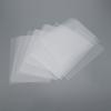 20pcs Plastic Heat Shrink Sheets Easy to Cut Transparent White Shrink Plastic Sheet Kit 2.5CM Key ring 20×14.5CM
