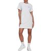 adidas Originals Short Sleeved Dresses Women's White Crew Neck Moderate HL6613