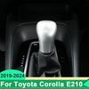 For Toyota Corolla E210 -   2024 Hybrid ABS Car Gear Head Lever Shift Knob Handle Cover Trim Sticker Accessories