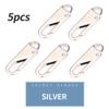 Creative Tool-free Detachable Zipper Head Luggage School Bag Jacket Clothes Metal Zipper Pendant Pull Tab DIY Sewing Supplies