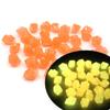 300pcs Mini Luminous Stones 14mm Fish Tanks Artificial Stone Aquarium Decoration for Indoor Outdoor Garden Yard Decor