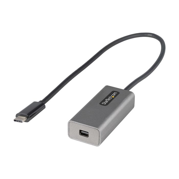 Adaptateur usb c - startech - cdp2mdpec - 4k 60hz - mini displayport - 30 cm