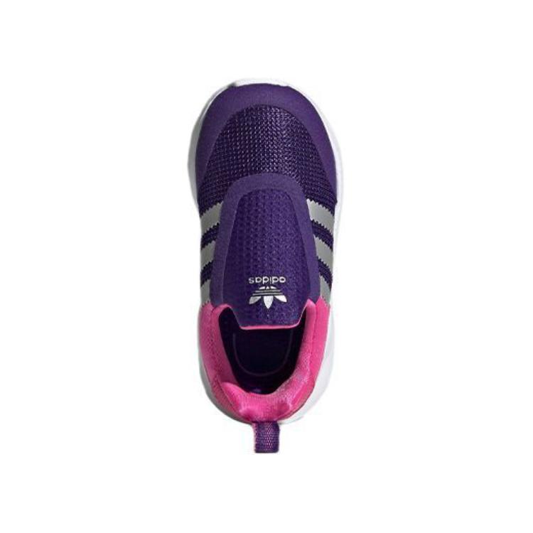 adidas Originals ZX 360 Niedrige Kleinkinderschuhe Lila Silber Säugling und Kleinkind FX4943