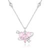 Big Heart Zircon Bracelet for Women Fashion Love Pendant Necklace Classic Wedding Jewelry Aesthetic Female Accessories Gifts
