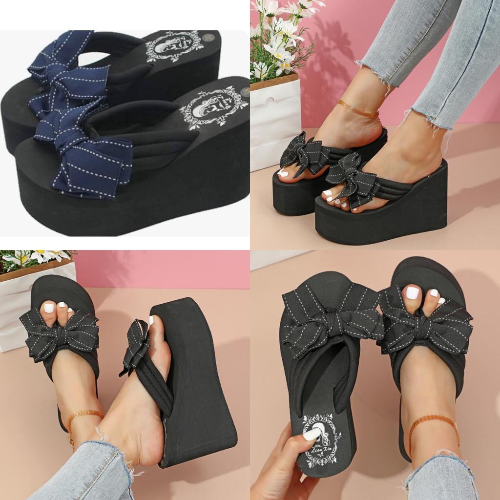 Casual Flip Flops For Women With Thick Sole And Nonslip Tpr Bottoms For Beach And Pool Use