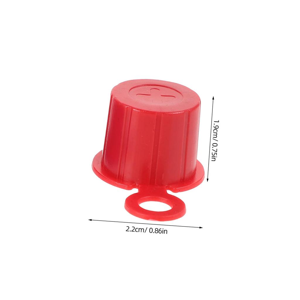 VALICLUD Terminal Cover Caps 1 Pair Car Protector Auto Electrode Protective Cover