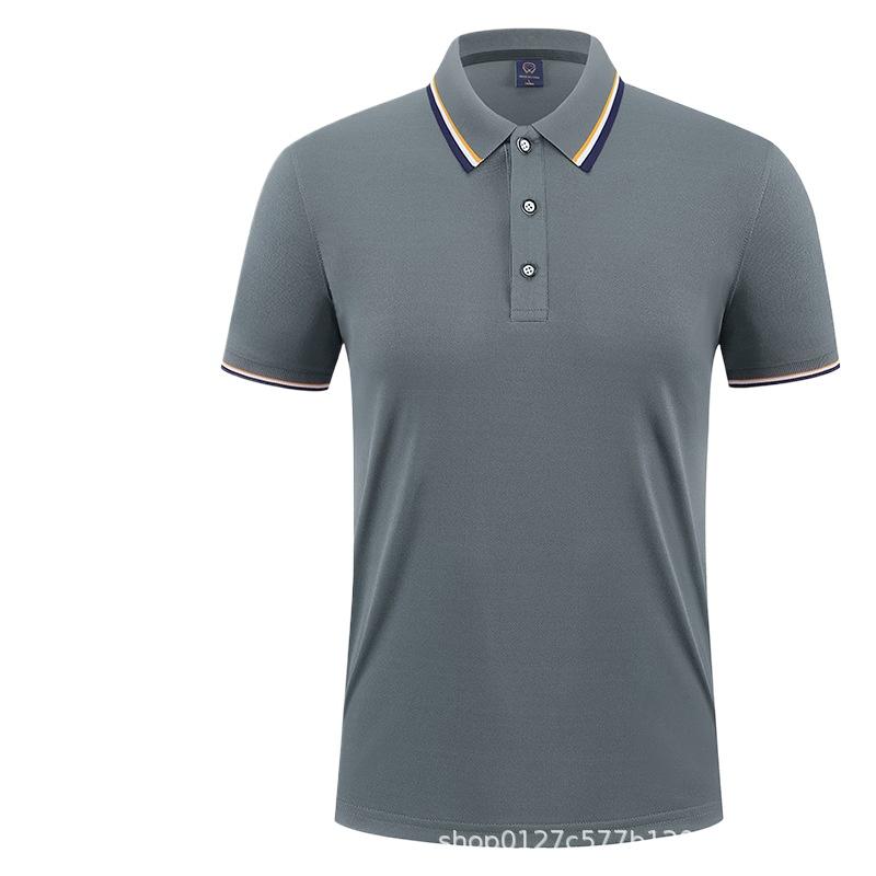 Women Summer Polo Shirt Ice Silk Short Sleeve Workwear T-shirt Ladies Training Casual Teacher's Clothing