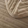 Crystal Velvet Laminated Cotton Bed Cover Quilted European Leisure Cover Blanket Home Bedding